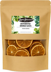 Dehydrated Dried Orange Slices Wheels | Approx 17+ Slices | 100% Natural | Sugar Free | Gluten Free | Dehydrated Orange Wheels for Cocktails, Garnishes, Deserts | Fruit Slice | 1.76 OZ | 50 Grams