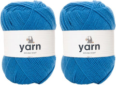 Korbond DK Beige Yarn - 100G Acrylic Wool - Lightweight, Hypoallergenic & Durable Double Knit Crochet Yarn Knitting Wool (290M Total)