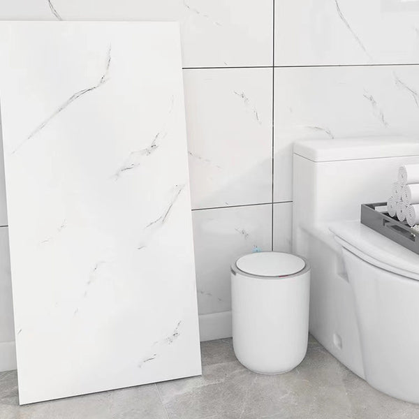 12/24/36pcs Contemporary Marble Pattern Self-Adhesive Wall Stickers - Waterproof & Oil-Resistant &Glossy Finish, Easy Peel & Stick for Kitchen, Bathroom, Glass, Walls - Removable Modern Home Decor, Bathroom Wall Stickers, Kitchen Decor, Easy install Decal