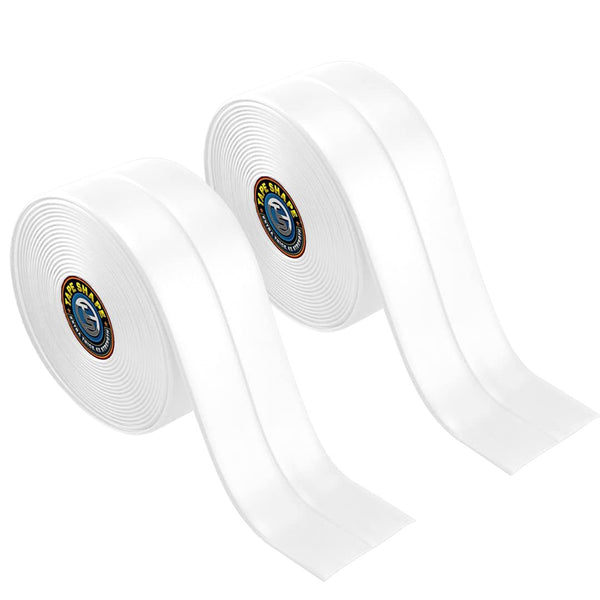 2 Rolls White Bath Sealant Strip Caulk Strip Sealant Tape Water Resistant, Bathroom, Bathtub, Toilet, Wall Floor & Sink.