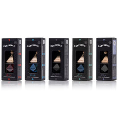 Carfume Aftershave Car Air Freshener Bundle 5 Pack