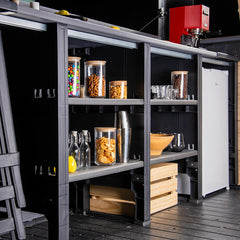 Keter Signature 9.1Ft X 6.8Ft (2.8 X 2.1M) Garden Bar Shed