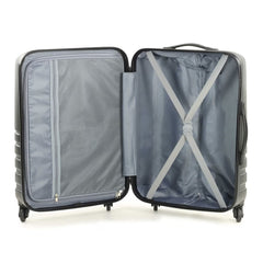 Rock Pacific 3 Piece Hardside Luggage Set in 2 Colours