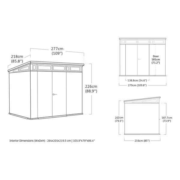 Keter Rosewood Signature 9Ft X 7Ft 1