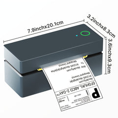 PL80EB 4x6 Wireless Thermal Shipping Label Printer For Small Business Compatible With Smartphone And Computer Used For Shipping Labels, Thermal Label Printer, For E-commerce, Warehouse, And Office Use Freight