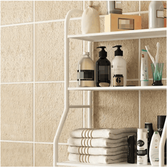 3 Tier Over Toilet Storage Rack Bathroom Laundry Washing Machine Shelf Organizer