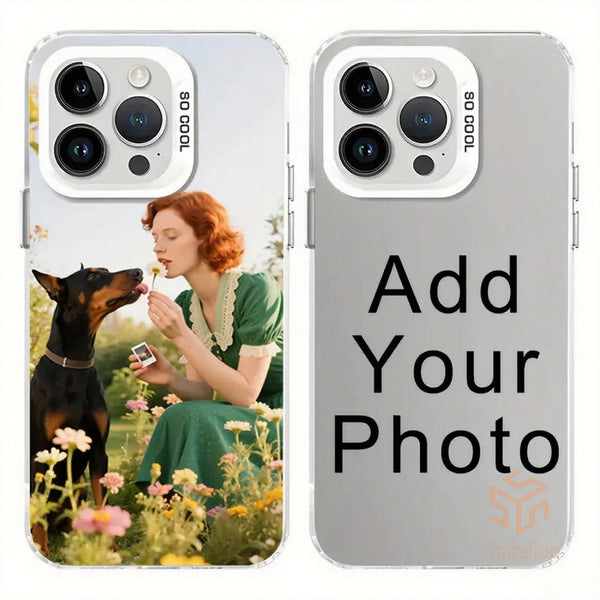 Phone Case: Custom Phone Case - Minimalist & Stylish, HD Printing, Fade-Resistant, Personalized Case for iPhone 17/ 16/ 15/ 14/ 13/ 12/ 11 Pro Max/ Pro/ Plus, Perfect Custom Gift for Christmas, Valentine's Day, Birthdays & Anniversaries