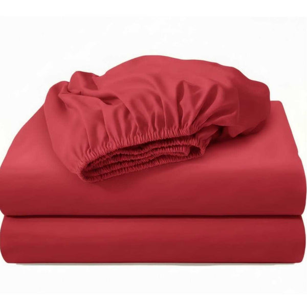 4B 40cm Deep Pocket Fitted Sheet – Durable, Easy Care & Perfect Mattress Fit practical fitted bed sheet designed for deep mattresses, elasticated edges provide secure coverage, suitable for everyday bedroom use, guest rooms and rental properties, easy to