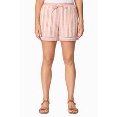 Briggs Ladies Linen Short in Green