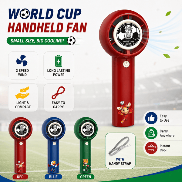 Mini Portable Handheld Fan-USB Rechargeable Quiet Cooling Fan-Lightweight Summer Travel Fan for Outdoor Sports & School Assorted