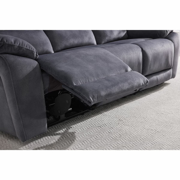 Belagio Grey Fabric Power Recliner 2 Seater Sofa
