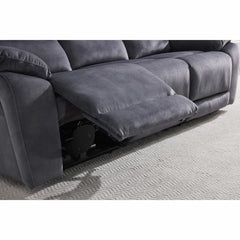 Belagio Grey Fabric Power Recliner 2 Seater Sofa