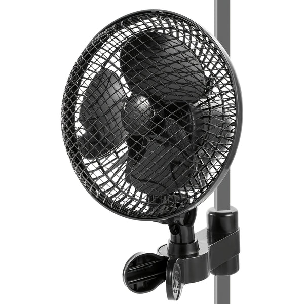Portable Clip-on Fan, Rotatable Silent Clip-on Fan, Adjustable Angle, Compact and Portable Design, Suitable for Home Offices, Greenhouses and Growing Sheds.