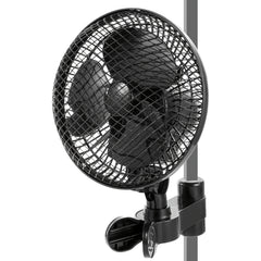 Portable Clip-on Fan, Rotatable Silent Clip-on Fan, Adjustable Angle, Compact and Portable Design, Suitable for Home Offices, Greenhouses and Growing Sheds.