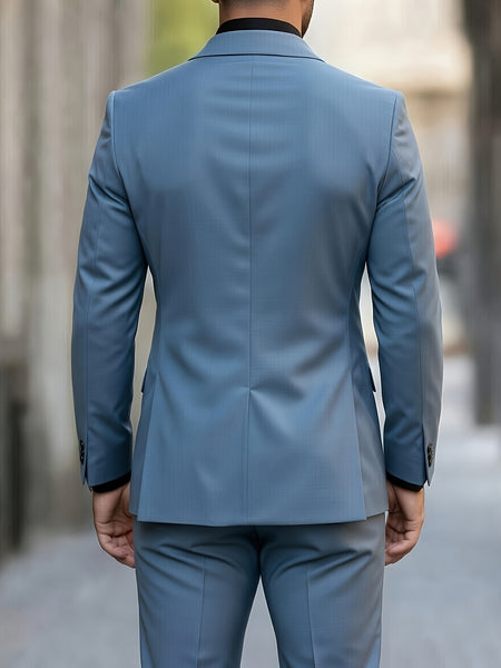 Tongtongbang Selection: Men's High-End New Style 2-Piece Suit Set (Jacket and Trousers) Suitable for Formal Occasions and Banquets