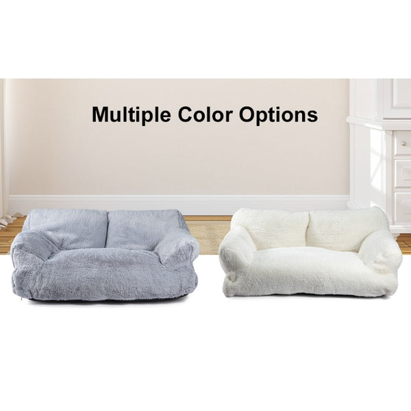 Cat Sofa 66x48x33cm Cat Couch Bed Pet Size 15-20 Stylish Cats Bed Catties Fluffy and Soft Catd Sofa Beds Small Dog Sofas Beds for Dogs and Cats for Small and Medium Dogs