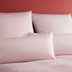Cambridge TC200 Stripe Duvet Cover Set Hot Pink Premium Bedding Set