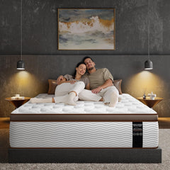 Double Mattress 135x190x28cm 2000+ Pocket Springs & Memory Foam 7-Zone Ortho Support Bamboo Charcoal Layer Motion Reduction Anti-Sag Medium Firm (H3) Box Delivery 200-Night Trial (Christmas Halloween Valentine'S Day gifts)Christmas gift Pocket Spring and