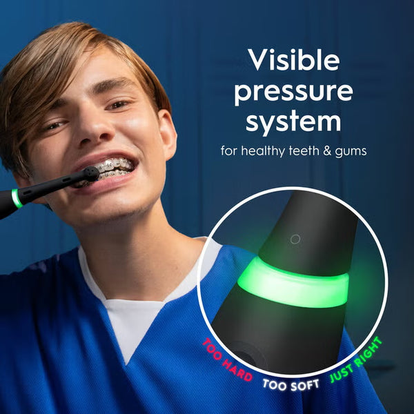 Oral-B Io Series 5 Electric Toothbrush in Matt Black & Quite White