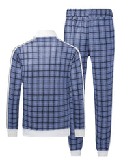 Men's Casual Tracksuits Long Sleeve Jogging Suits Sweatsuit Sets Track Jackets and Pants 2pcs track suits for men set