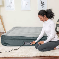 Sealy Fortech Queen Sized Airbed with Built-in Pump