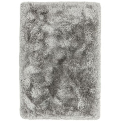 Plush Silver Rug, 200 X 300 Cm