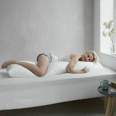 OLYMPUS TEXTILES Bolster Pillow – Full Body Support Cylindrical Cushion for Bed & Sofa, Machine Washable Cover, Breathable Fabric, Durable Stitching, Ideal for Back Support, Leg Positioning, Reading Corners, Sofa Arrangement, Bedroom Use & Daily Home Orga