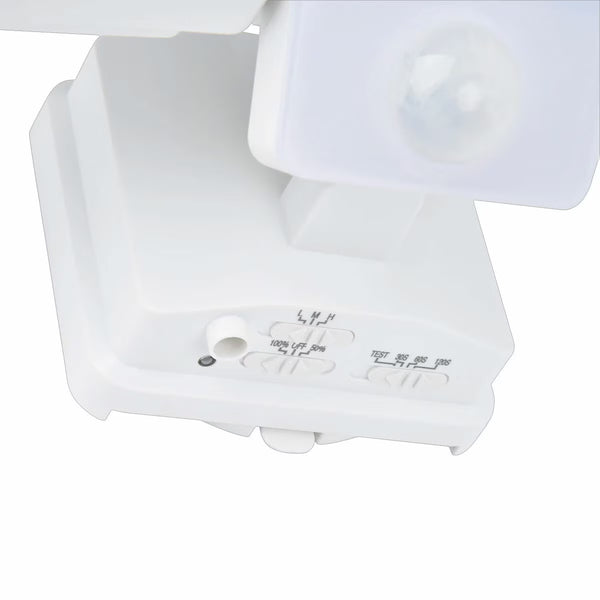 Lutec Solar Hybrid Security LED Flood Light