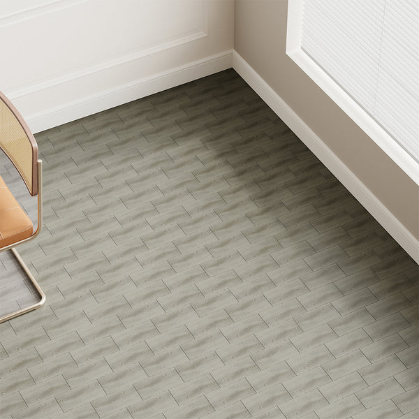 36pcs Self Adhesive Vinyl Flooring, 15X30cm Wood & & Stone Grain Effect Peel and Stick Floor Tiles, Waterproof Flooring Stickers for Home Office Bedroom Kitchen Living Room
