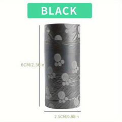 50 Rolls Dog Poop Bag, Portable Pet Waste Bag Refill Rolls, Thickened Leak Proof Pet Garbage Bags, Pet Cleaning Supplies Open-top Garbage Bag, Pet Waste Bags for Indoor & Outdoor Use