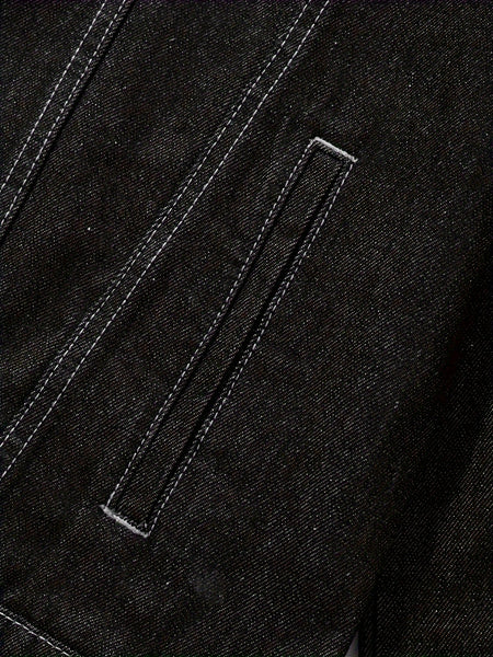Men's Casual Washed Denim Jacket