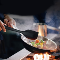 Set of 4 Heat-Resistant Non-Stick Spatulas Made of Silicone