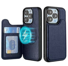 Few Millions Convenience Pro Magnetic Wallet Case - Secure Credit Card Holder, Full-Body Protection & Wireless Charging Support for Apple
