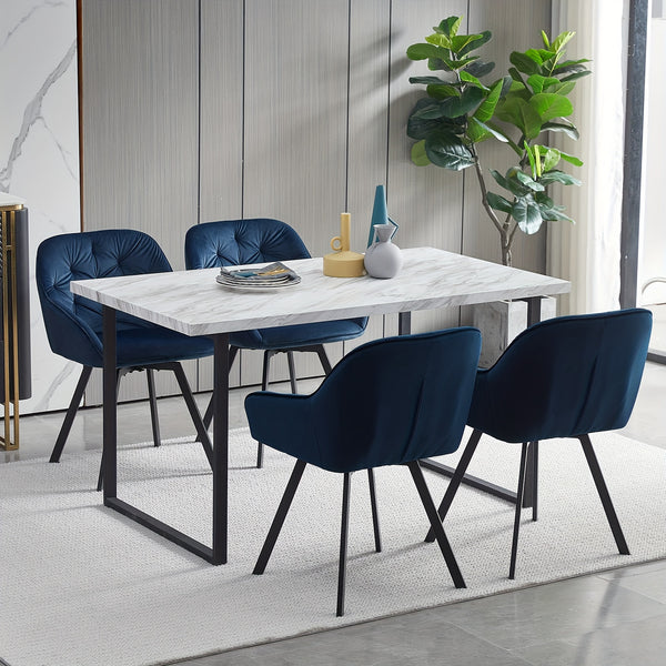 Set Of 2/Set Of 4 Swivel Dining Chairs | Upholstered with Velvet, Arms, Backrest, Metal Legs, Carbon Steel Frame, Memory Foam Filling, Grey, Contemporary Style, Rotatable, No Wheels
