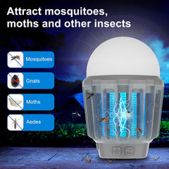 Wisely Rechargeable Mosquito Zapper & Lantern (3 Pack)
