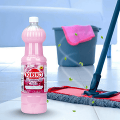 Kiriko 6pcs Spanish Cleaning Products Bundle Gift Set, 1.5L Each, Multipurpose Floor Cleaner with Pine Tree, Morning Glory, Flowers, Jabon De Marsella, Talc & Lemon Scent