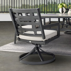 Agio Formia 7 Piece Cushioned Dining Patio Set + Cover