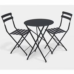 Fermob 3 Piece Bistro Set in Grey