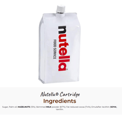 Nutella 1kg Cartridges | Compatible with Nutella Dispenser | Ideal for Toppings, Fillings & Dessert Decorations