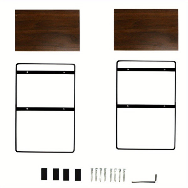 1/ 2 Layer Cabinet Storage Shelf; Stackable Heavy Duty Anti-slip Black  Shelf for Kitchen, Bathroom, Pantry, Spice Rack, Countertop