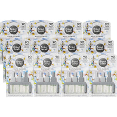 12x Perfect Scents Plug In Refill Air Freshener Compatible with 3volution, White Flowers Fragrance 20ml Each Long Lasting Home Fragrance Oil Air Freshener Refills