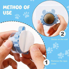 3pcs Interactive Rattan Cat Toy, Ball-Shaped, Chew And Play, Dental Health And Teeth Cleaning | Indoor Cats, All Breeds | Natural Rattan Material, Cat Plaything|Interactive Cat Toy|Durable Cat Toy, Without Battery