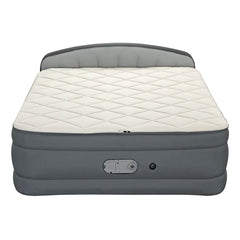 Sealy Queen Sized Airbed with Built-In Dual Pump and Headboard