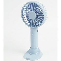 Hand Held Fan Rechargeable Plastic Electric Portable Powerful USB Battery Cooler Cool Summer Fan 3 Speeds