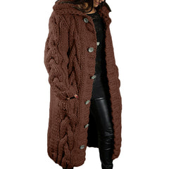 2025 New Fashionable Loose Cardigan for Women in Europe And America, Casual Long Sweater Jacket