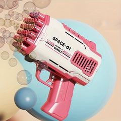 Boys And Girls Handheld Bubble Machine Outdoor Sports Play Blowing Bubbles Toy, Without Bubble Liquid, Without Battery, Holiday Gift