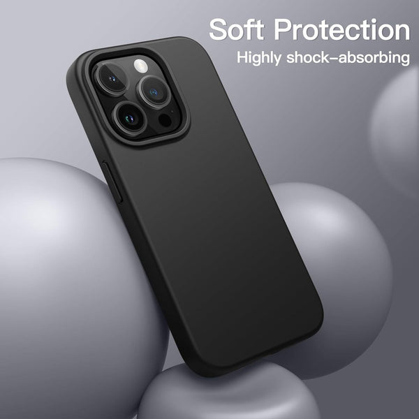 Case For iPhone 16 Pro Max Plus 15 Pro Max Plus 16e (2025) 14 Pro Max Plus 13 Pro Max Mini 12 Pro Max Mini 11 Pro Max Black Shockproof Phone Cover