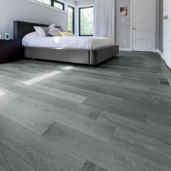 7/21/36pcs Grey Wood Effect Wall Panels Self-adhesive Floor Planks, 1/3/5m² PVC Flooring Vinyl Floorboard Floor Tiles for Living Room, Bedroom, Kitchen