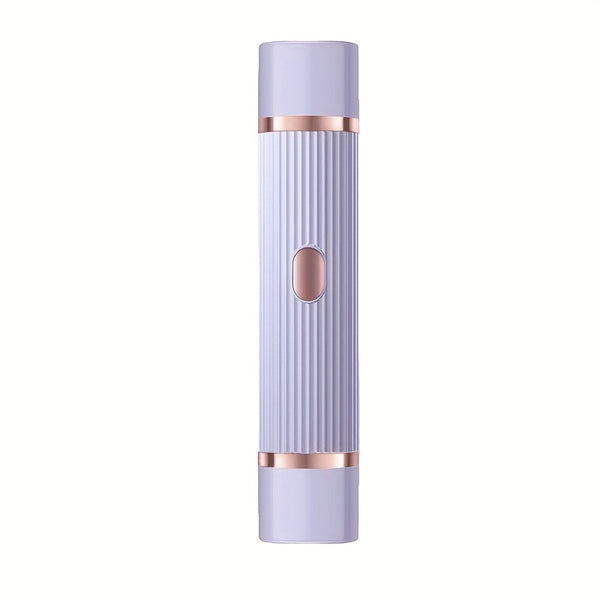 2-in-1 Women's Electric Shaver for Bikini, Eyebrows, Face, and Underarms Wet & Dry Trimmer
