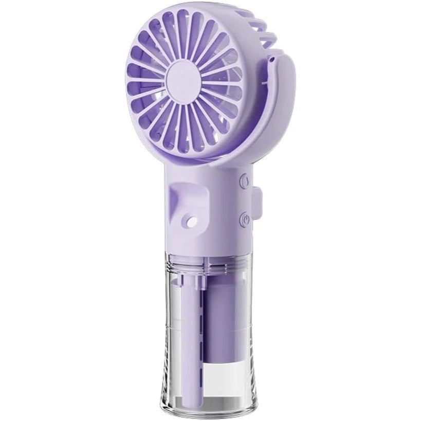 SJMR Portable Rechargeable Handheld Fan – 5-Speed Foldable Mini Fan. USB Powered for Home, Office, Travel, and Outdoor Use